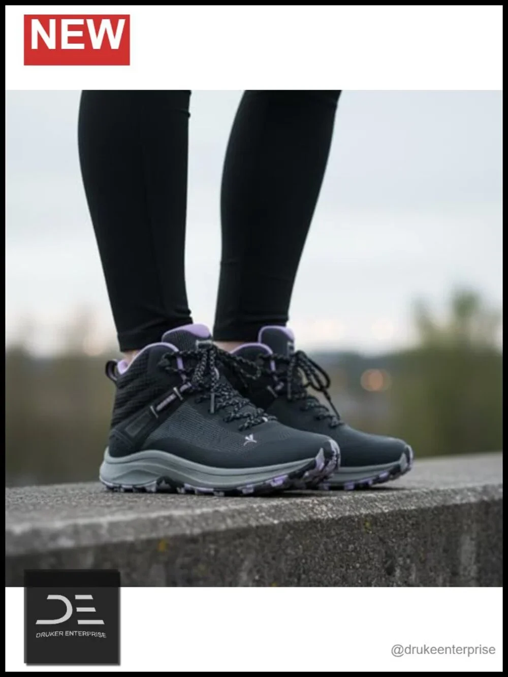 Waterproof Hiking Boots, Lightweight Trail Boots, FlexFoam Cushioning